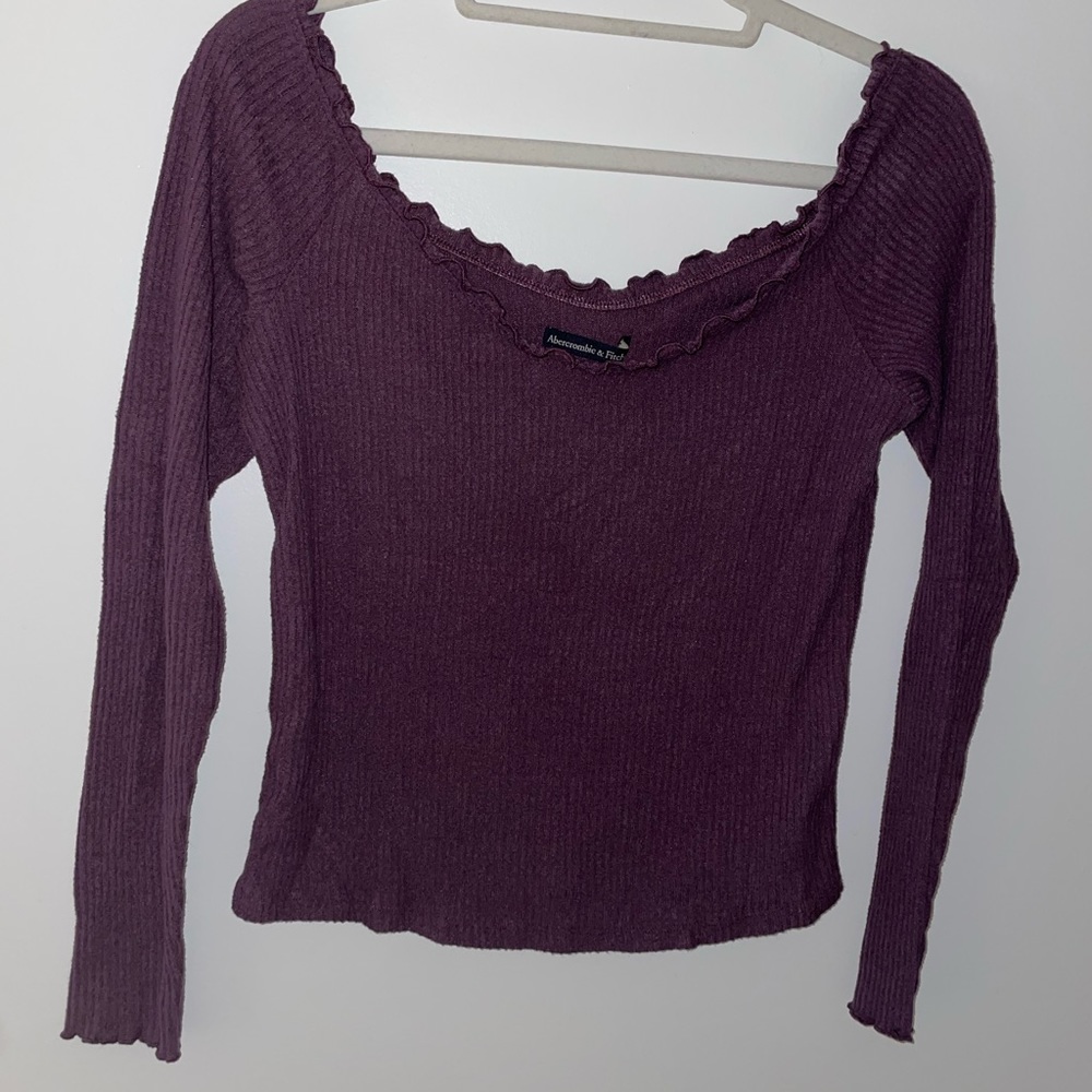 Abercrombie off the shoulder